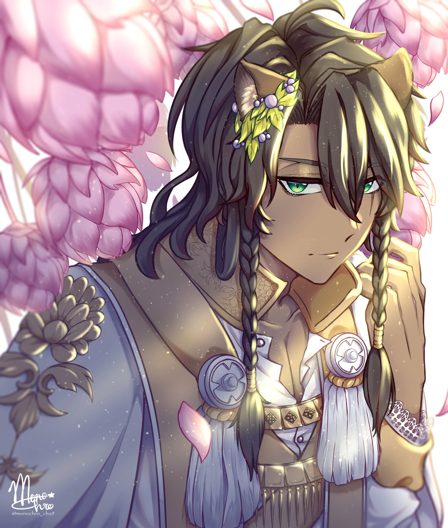 リングライト　レオナ　ツイステ Monochro🍉 on X: 