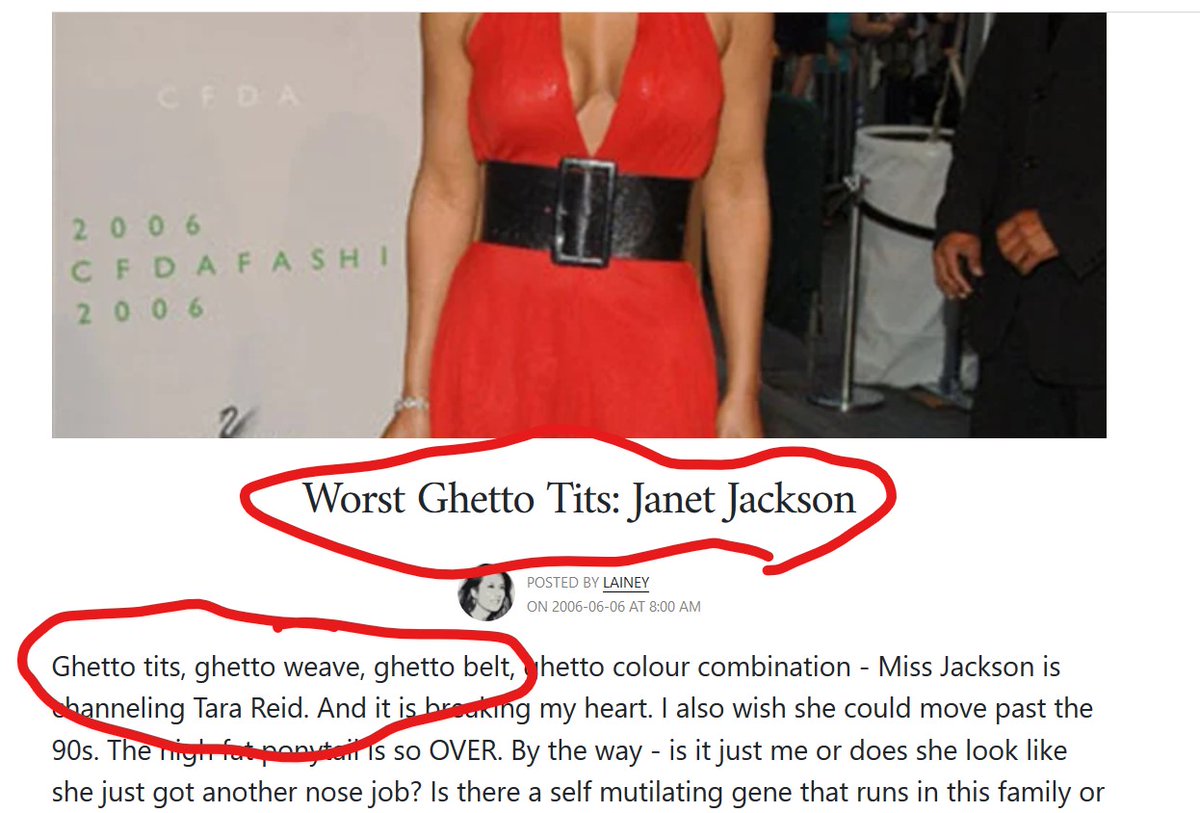 15/Lainey Liu: (I said, what about my Janet Jackson  #GhettoTits post? He said, there's not much you can do to avoid the backlash of that slur.He said, create a cover story. Use social justice mumbo jumbo words to get out of this mess, like,Ally™ and do The Work™ )