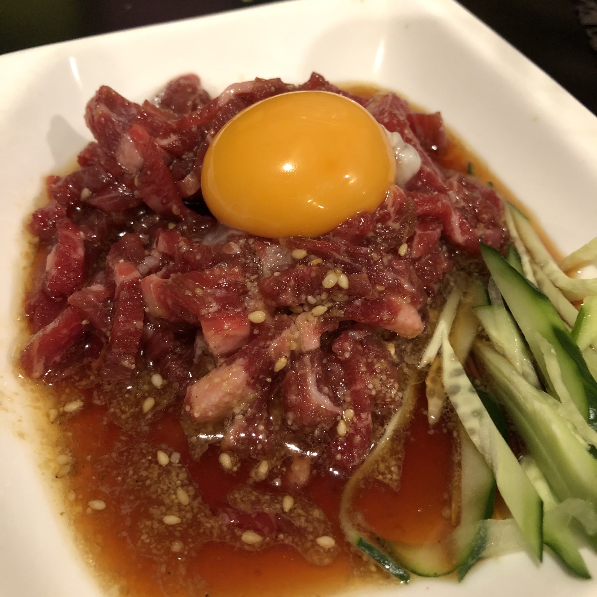 群馬グルメ 公式 本格ホルモン将 前橋 南町 またきてしまったホルモン将さん 一枚目のレアステーキ細切りユッケは絶品だった 群馬グルメ 前橋グルメ 群馬 群馬県 群馬観光 Gunma 高崎グルメ 焼肉 ホルモン将 前橋焼肉 群馬焼肉