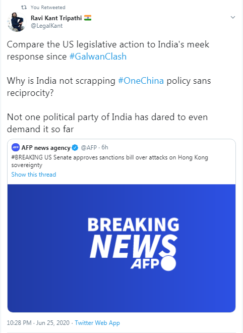 bipinchauhan's tweet photo. #BJPdestroysDemocracy #SatyagrahaForUnity #IndiaChinaFaceOff<#BREAKING #news #Facts #verified #neverforget #UPDATE #सत्य #GalwanClash के विरुद्ध क्यों @RahulGandhi जी @INCIndia @priyankagandhi जी मिल के #India से #OneChina पॉलिसी सैंस को क्यों नहीं खत्म कर रहे। @narendramodi जी https://t.co/5UAO7yrU7t