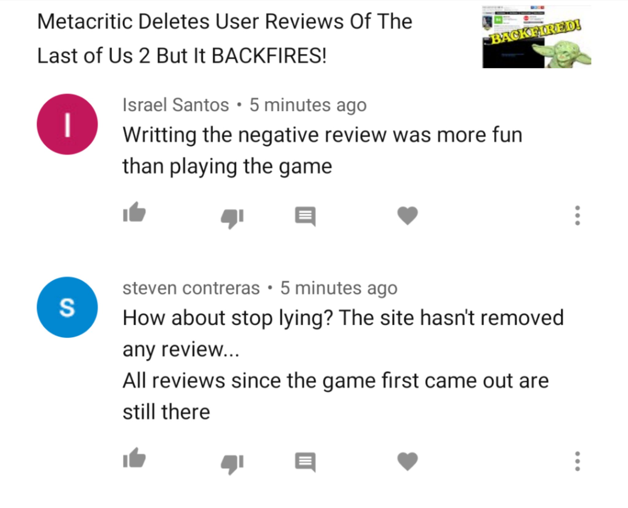Metacritic hiding user reviews for TLOU2 : r/TheLastOfUs2