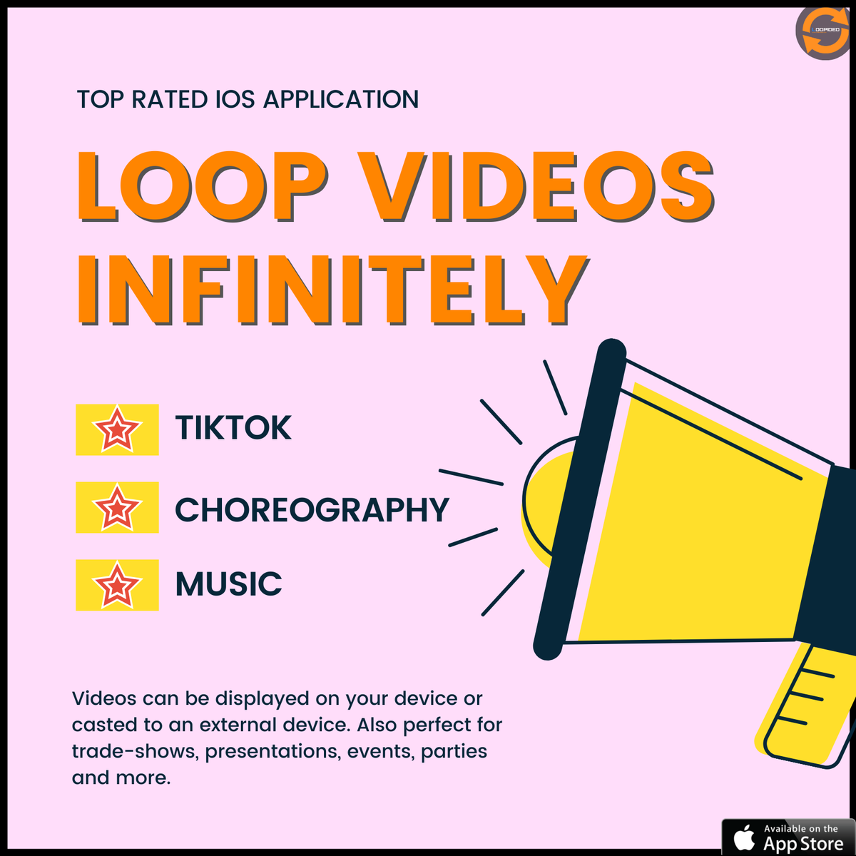 loopideo's tweet photo. Loopideo is the ONLY application on the App Store that allows you to loop your favorite Tik-Tok Videos infinitely. 

Download now: https://t.co/Ui0CT4Y7F4

#MobileApp #appledaily #WorkingFromHomeLife #digitalmarketingtips #TikTok #TikTokviral #viralvideo #TikTokviral #StayAtHome https://t.co/WuTqezTNij