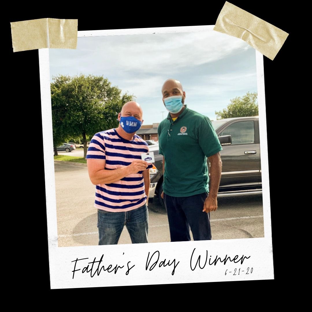 Congratulations to Jeremy Jacobs who won our Father’s Day Prize! Thanks so much to all of the Connectors who participated! And thanks again to all of our dads who lead their families so well! 🙌🙌 We 🤟 you, Dads!