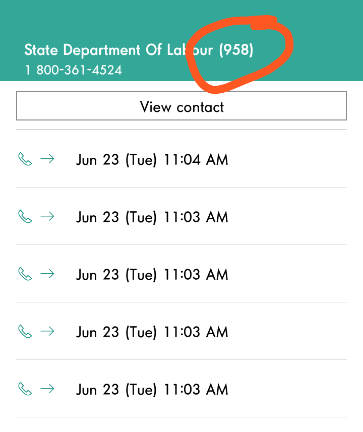 After my claim was canceled, I was told to contact the helpline to discuss my case. As you can see from my screenshot, I went out of my way to try to do just that. All I ever got were messages to hang up and try again later.