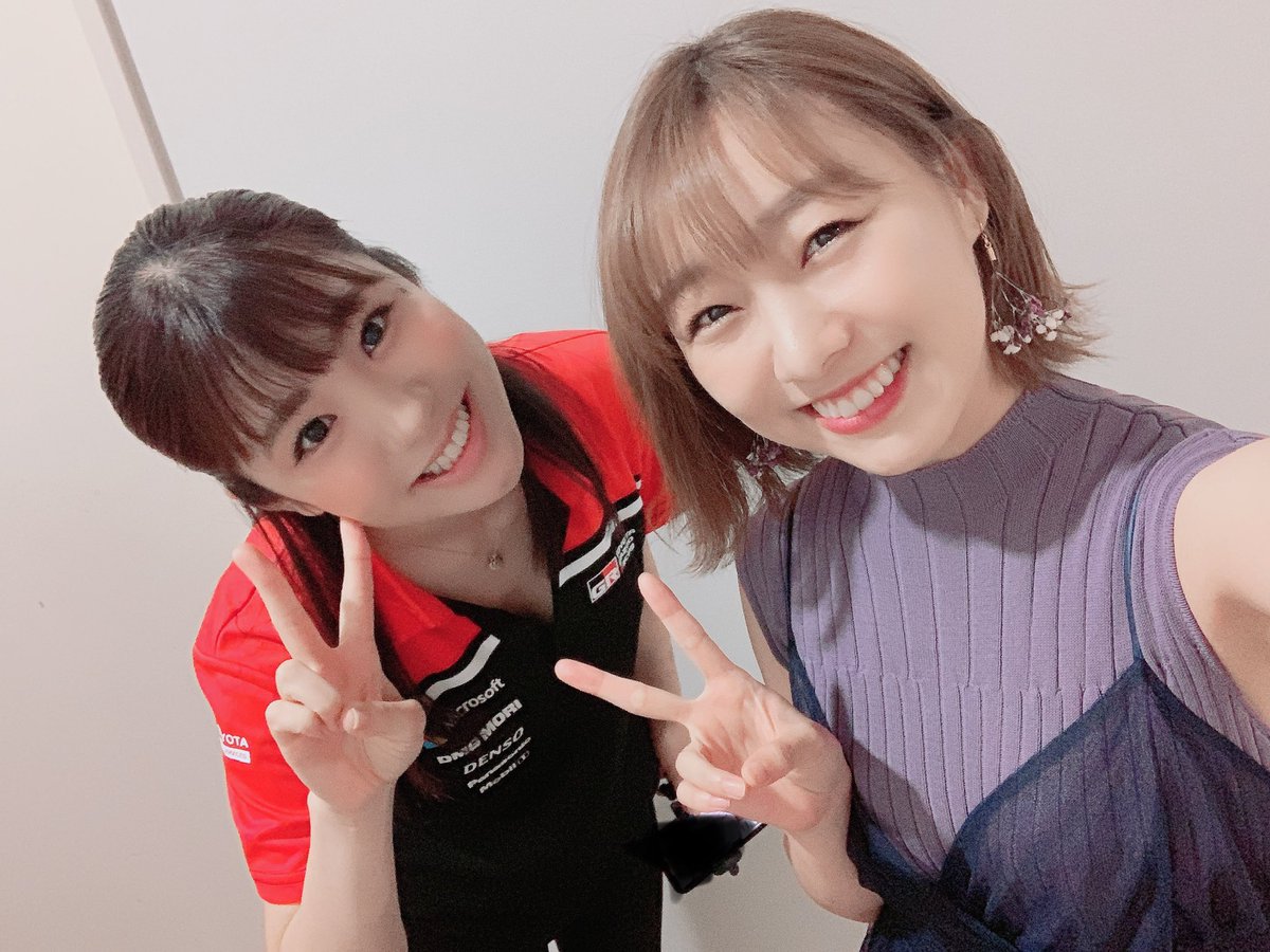 dasuwaikaa's tweet photo. 昨日のドデスカで元祖SKE48チームEリーダーの梅本まどかちゃんと共演できて胸熱でした❤️
11月のラリージャパン、応援が楽しみっ✊✨
#rallyjapan2020 #WRC #ラリージャパン
#メ〜テレ #ドデスカ
#E朝 #No1ポーズし忘れた🥺 https://t.co/9rSsDGUTFf