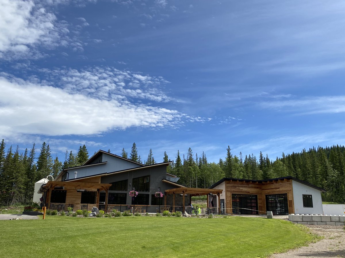 FMB Beer/Garden is so close now...

This new three season covered patio to the right will feature a fire pit, additional seating and a great view of the mountains.
