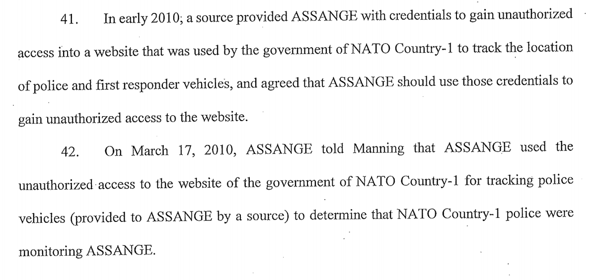 Prosecutors added an entire section to part covering Chelsea Manning, and they accuse Manning of being part of an alleged conspiracy against Iceland ("NATO Country-1") that involved FBI informant Sigurdur “Siggi” Thordarson ("Teenager").