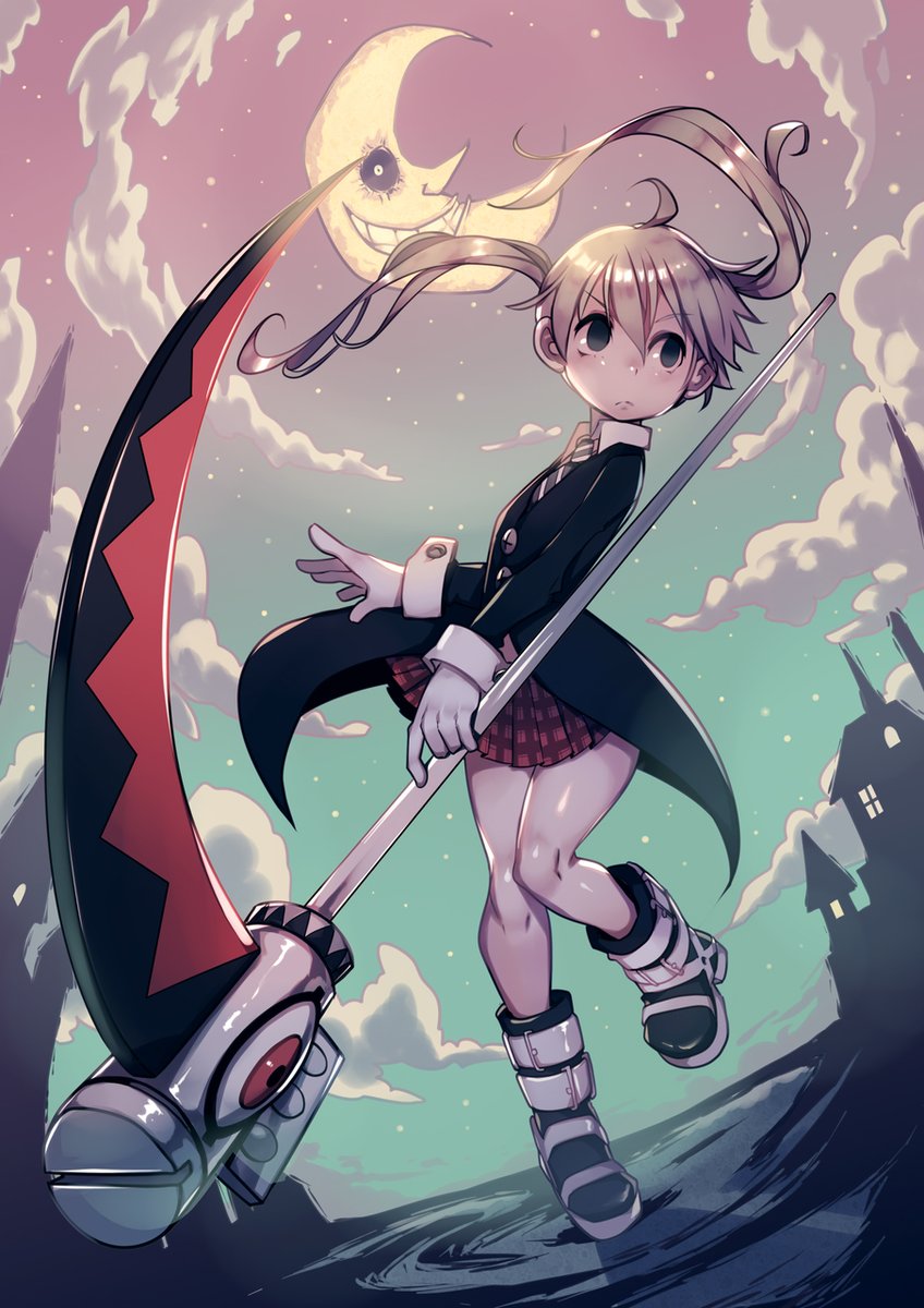 Parorou's tweet photo. Maka Albarn (2018) #SoulEater 💀🌜 https://t.co/9EtQmZKRbA