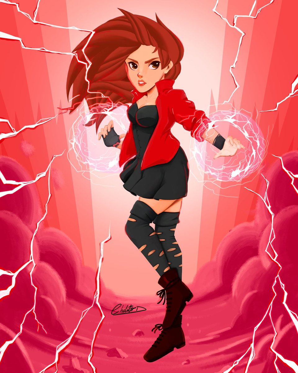 Chelosauriorex's tweet photo. A small drawing of the scarlet witch in the costume of the cinematographic universe, I had it years ago in my sketchbook .
I hope you like it.
#DigitalDraw #digitalart #digitalpainting #marvel #scarletwitch #brujaescarlata #marvelcomics #marveluniverse https://t.co/qHiHSPDmIn