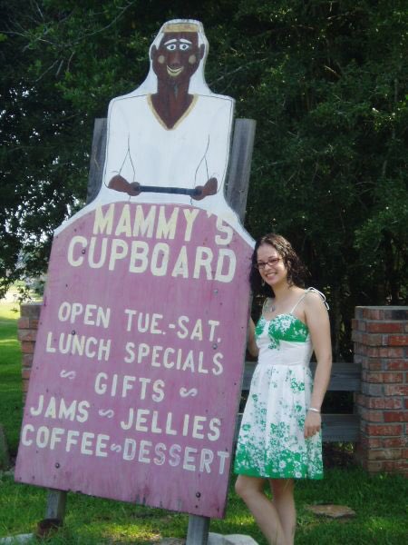 It’s not that I don’t want to see Confederate symbols gone. I absolutely do. Starting with Mammy’s Cupboard in Natchez. Some of the “good white folks” still call her Black Mammy’s for short. This is a fully functioning restaurant.