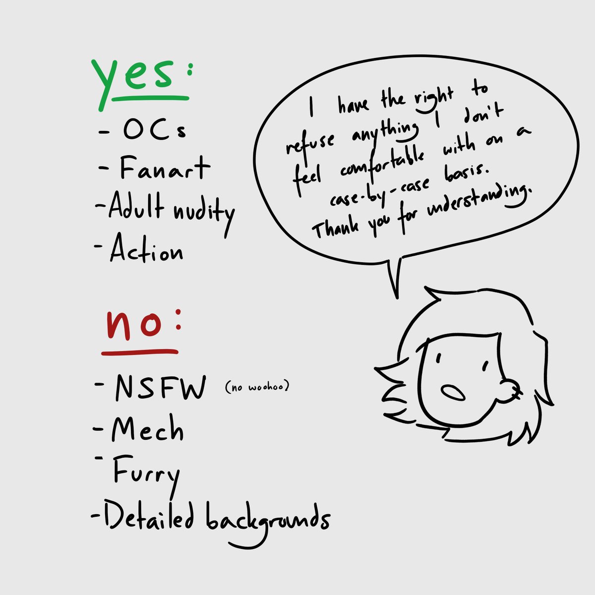 ?COMMISSIONS OPEN!?
RTs appreciated ?
Opening publicly for the first time to help pay for our dog's emergency bill.
- 2 slots per type
DM me to grab a slot!