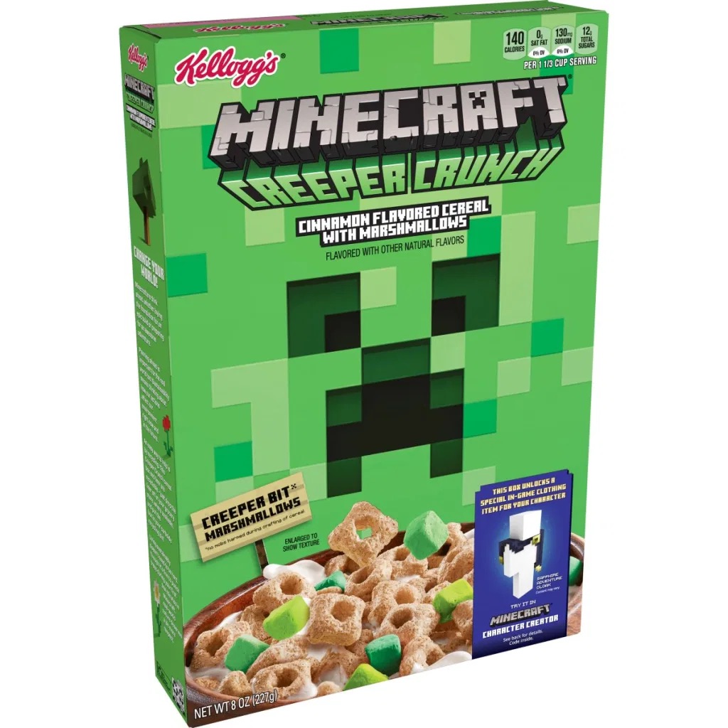 Chad Johnson On Twitter Yes Minecraft Creeper Crunch Coming