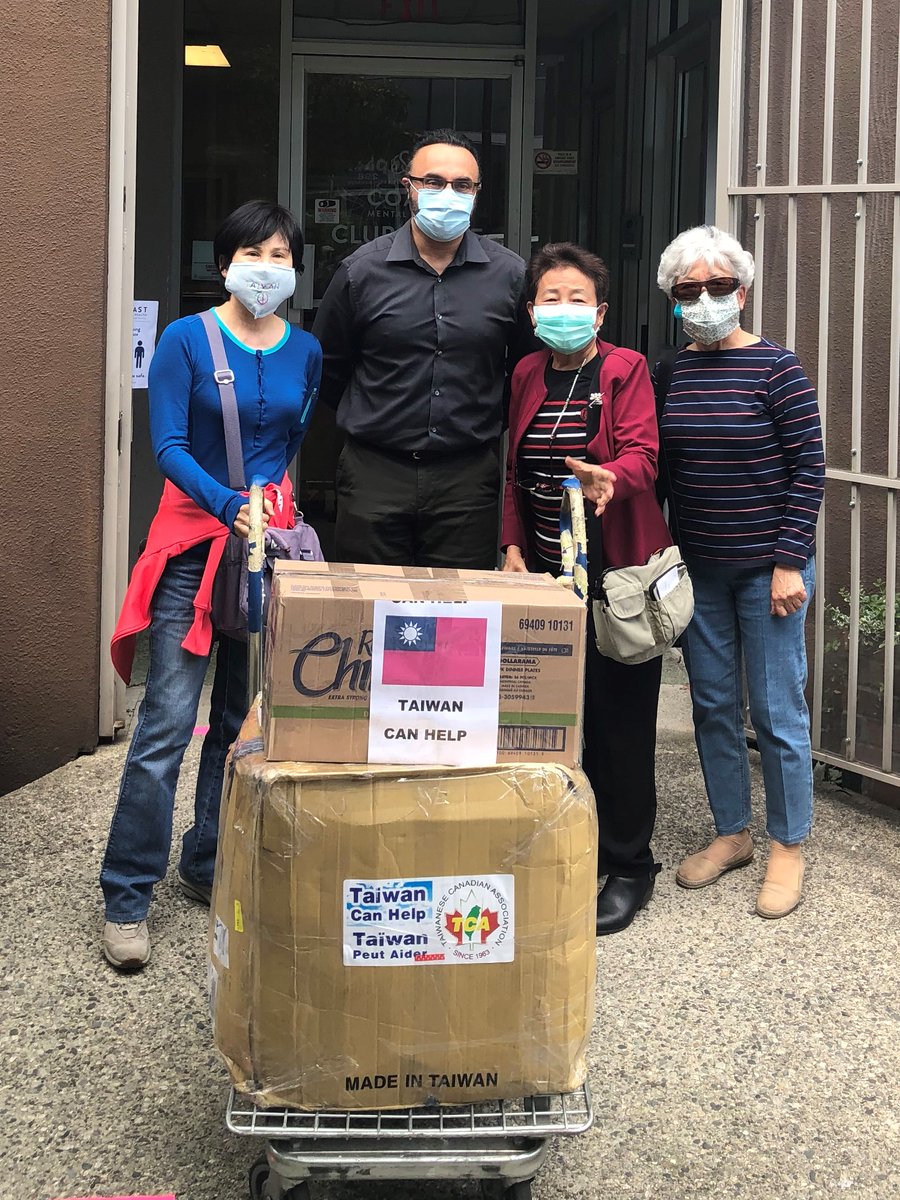 CoastMH's tweet photo. Thank you so much to @tcataiwan and Greater Vancouver Taiwanese-Canadian Association for their generous donation of isolation gowns and face shields that keep our staff safe. We are so grateful for your support! https://t.co/qcXsQHl61e