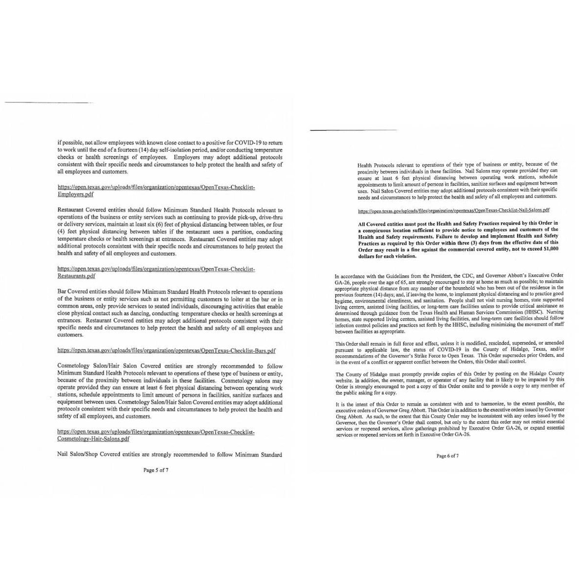 Hidalgo County tweet media