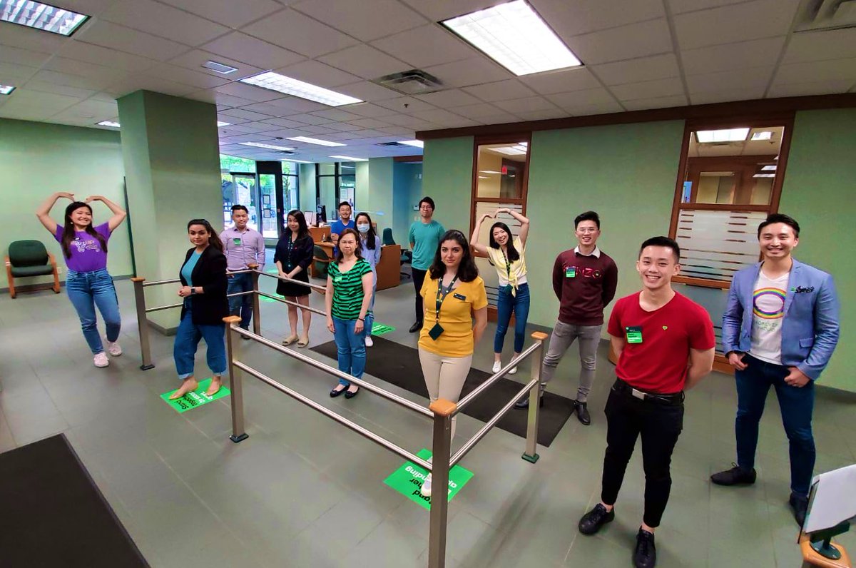Lee__Jessie's tweet photo. Celebrating diversity ππβ¨ #LoveForAll #TDPride #OneLove @JackyLuo_TD @AmynJessa_TD @AndrejH_TD @AndrewP_TD https://t.co/IvCCHHt4sh
