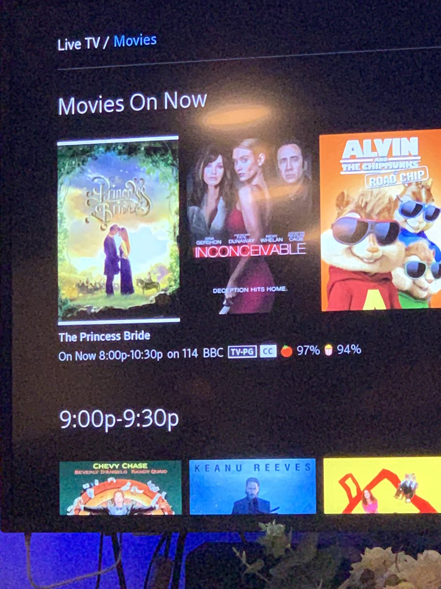 pixelated4u's tweet image. Adjacent entity posters. 😂
Princess Bride || Inconceivable
#xfinityStream