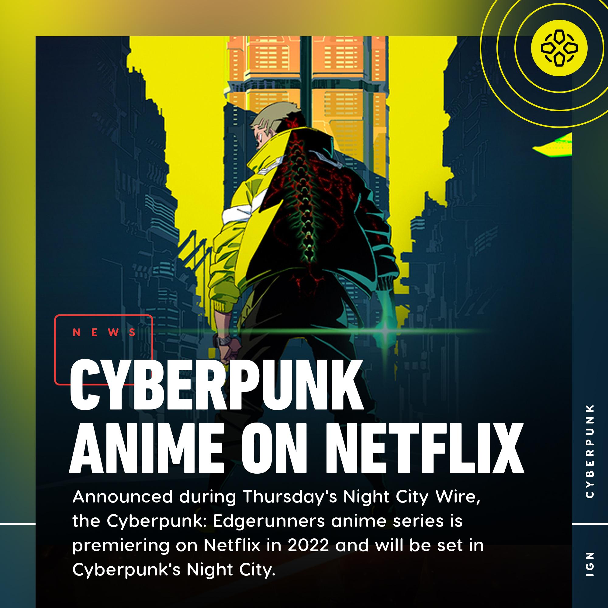 When is the Cyberpunk Edgerunners Anime Being Released on Netflix