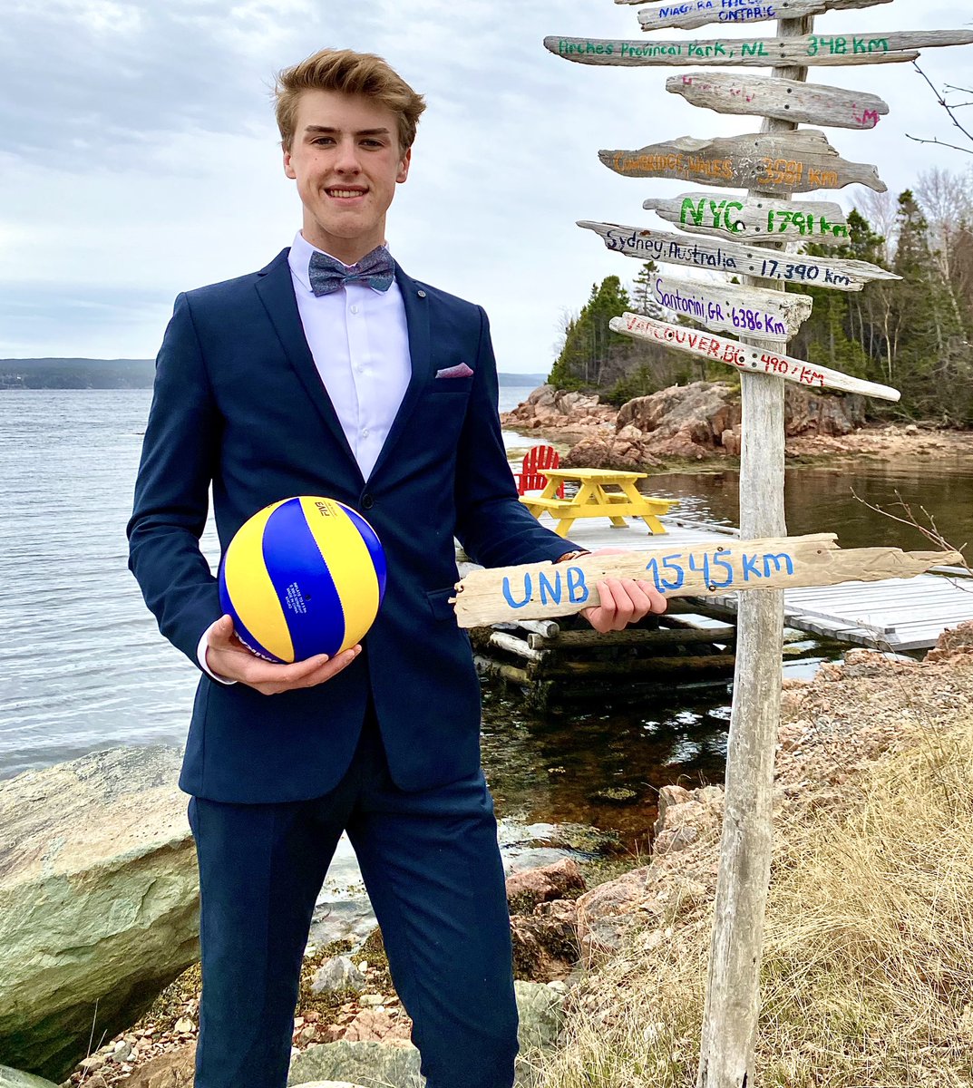 Last official day of high school! Congrats to our boy! Off to UNB in the fall to study kinesiology and play volleyball with UNB Reds!! #Classof2020CTV