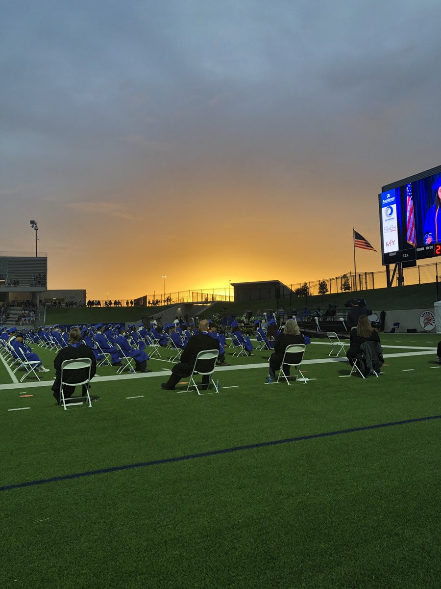 Katy ISD Taylor HS graduation @ Legacy Stadium. Congrats Grads!