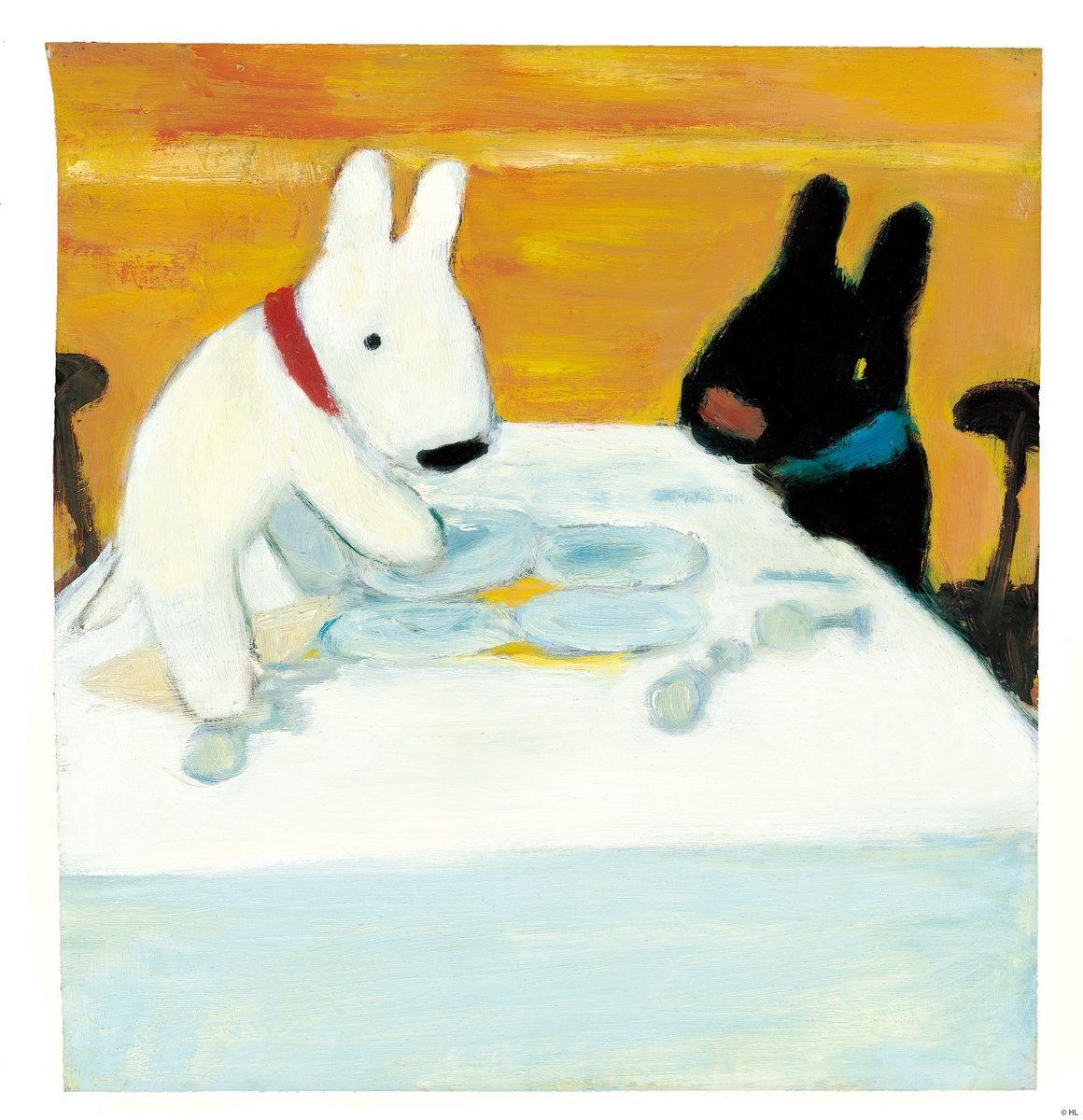 リサとガスパール公式がアップした絵が謎シチュエーション Togetter