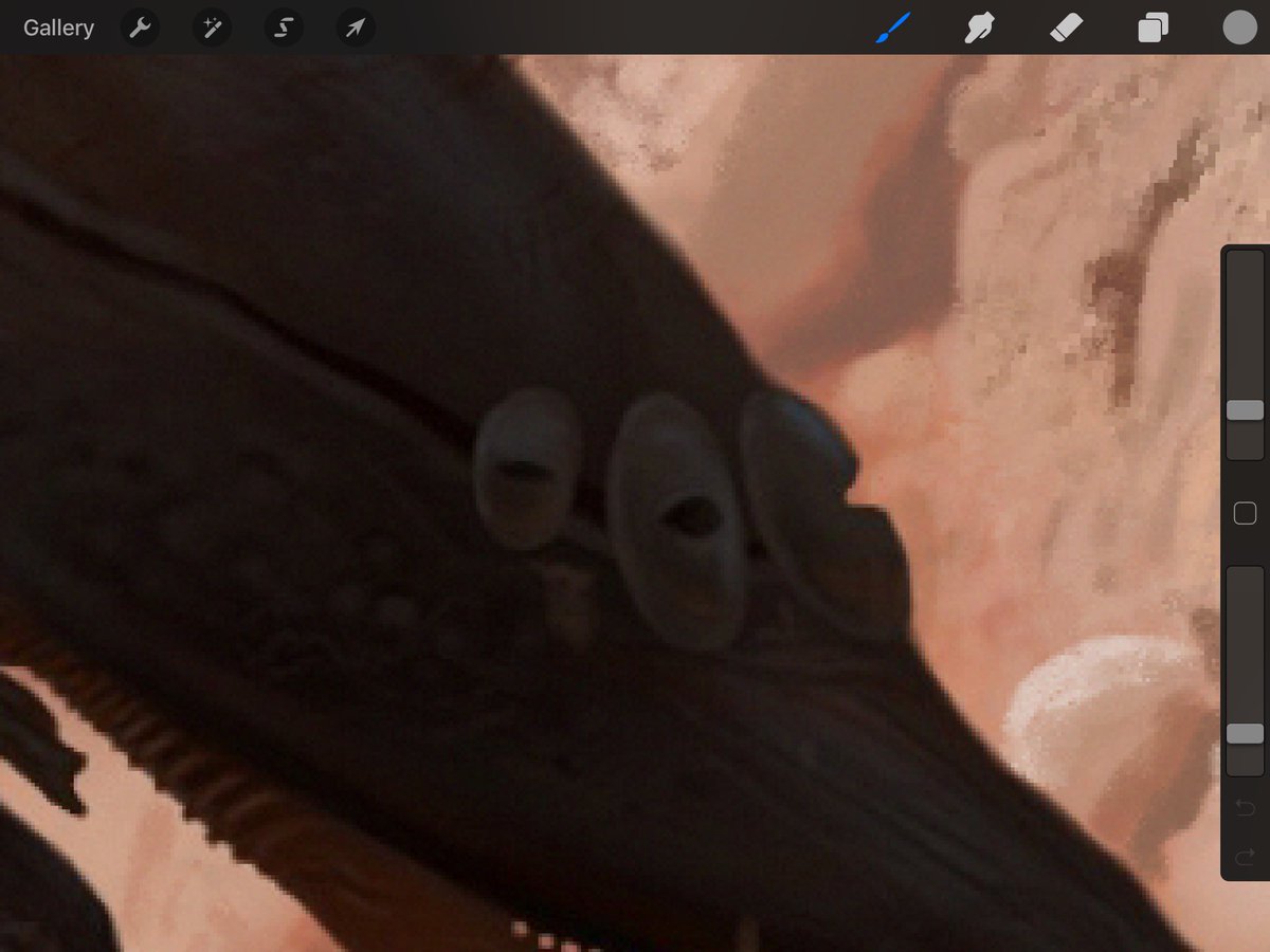 For instance (I’m using some of my creatures). These guys developed “eyes” and “legs”, however their structure and the way they work is unlike that of, say, a tetrapod.