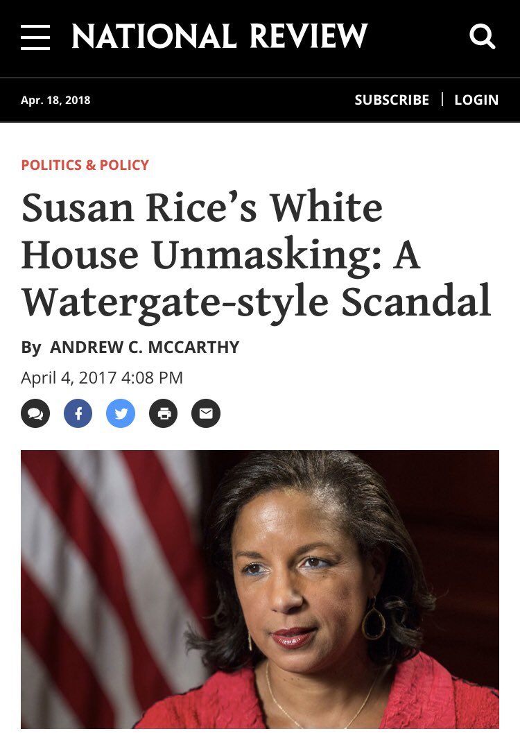 MediaBlackout Continues On  #FISA Unmasking Documents Done by Susan Rice & Samantha Powers Also Show Former US Ambassador to UN Samantha Power Actively Worked W/Media To Undermine Trump During Transition http://teaparty.org/trump-attorney&nbsp;… https://twitter.com/dmills3710/sta&nbsp;……