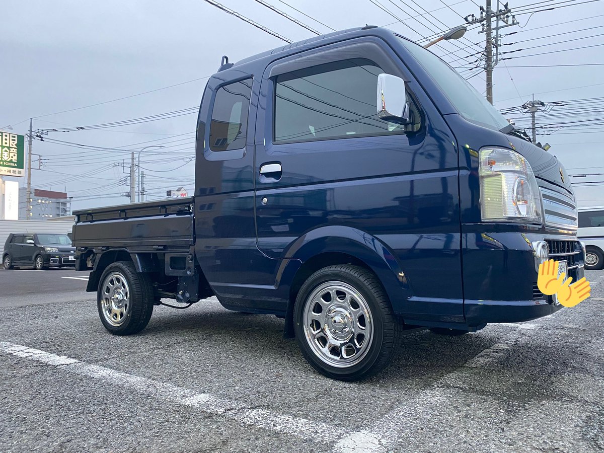 デイトナ 14インチ 5J 4本セット エブリィ NVAN 軽トラ リフトアップ