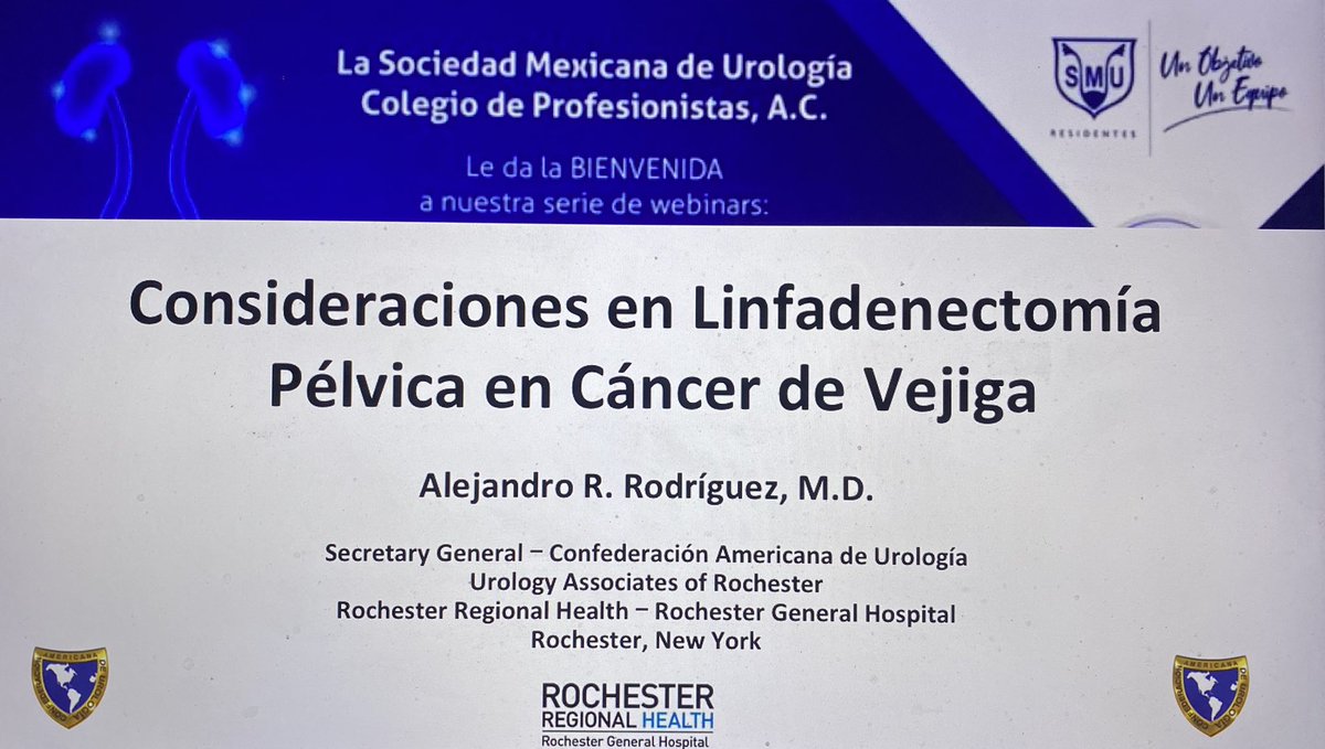Nos vemos el Sábado 27 a las 9 am México ! Gracias por la invitación ! <a href="/CAU_URO/">Confederación Americana de Urología (CAU)</a> <a href="/BecasCau/">Oficina de Becas CAU.</a> <a href="/ResidentesCAU/">Oficina Residentes CAU</a>