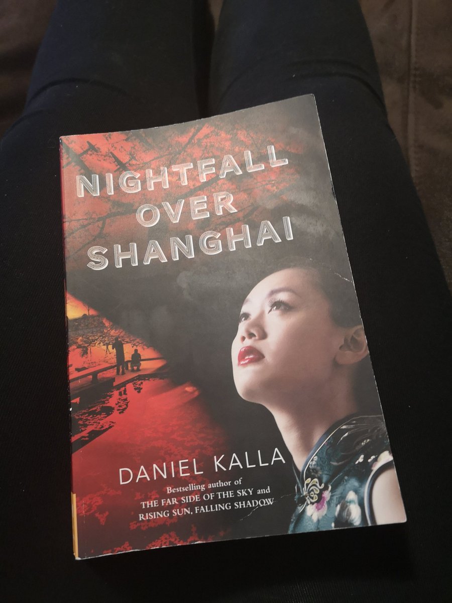 I was happy with the last book in the trilogy! I'm in awe of the bravery of the characters & everything they went through. I said this for the other books, but I loved the setting. I was happy with how everything was wrapped upNightfall over Shanghai by Daniel Kalla .75