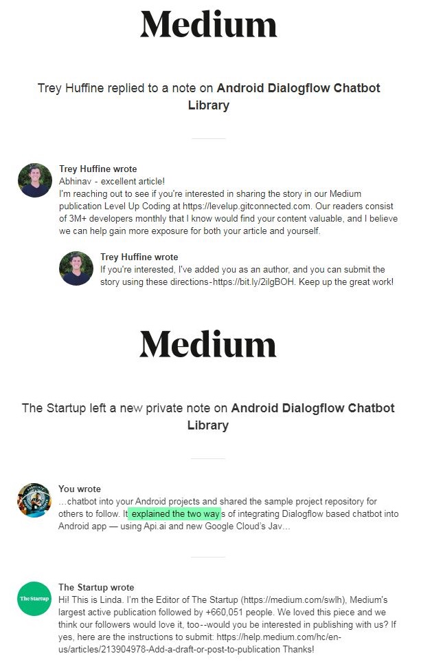 abhi007tyagi's tweet photo. I never considered me as a writer!

@Google @googledevs @gdg @Dialogflow @Android @AndroidDev @AndroidAuth @androidcentral @gdg_nd 

#google #googledevelopers #androiddevelopment #android #dialogflow #androiddeveloper https://t.co/yfv0X3XLWK