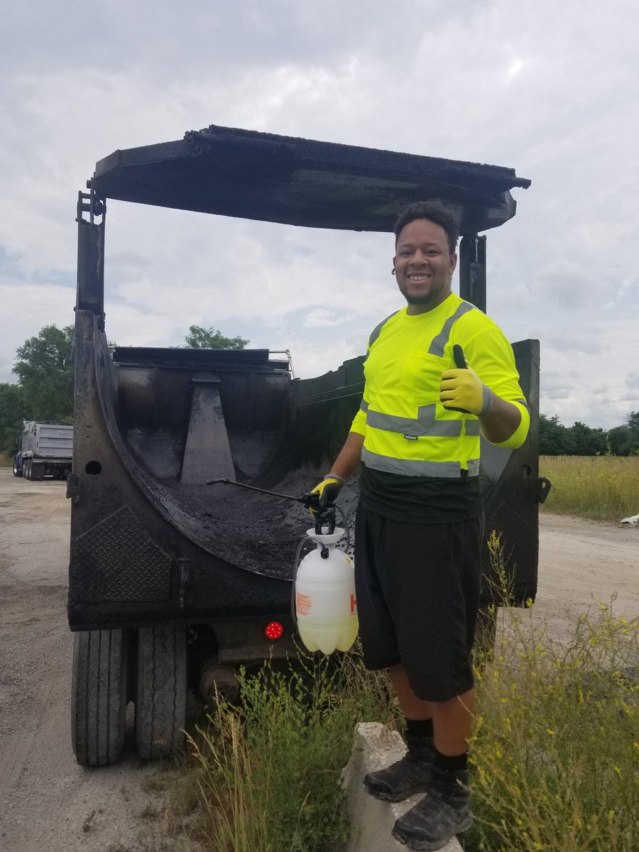 MTRDevelopment's tweet photo. Meet our newest team member, Harold Mabin Jr. JR is a second generation trucker and a Legacy at Martin T. Rucker Development. His father was our first hired employee. #MTRD #PavingTheWay #MovingKCForward #KeepTruckin https://t.co/UvLRBBmzsD