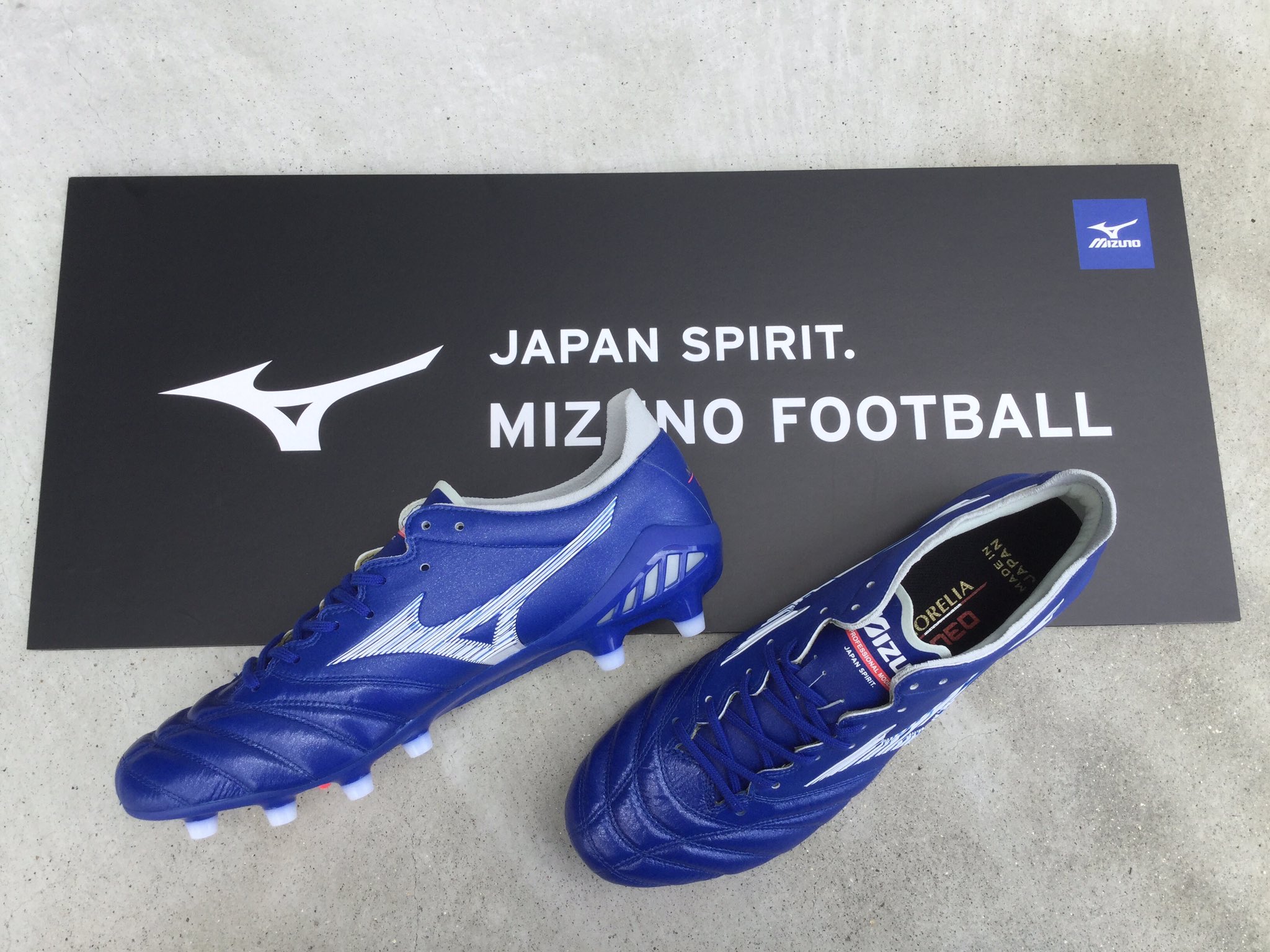 Mizuno モレリア2JAPAN 限定色 青 限定3500足 Mizuno モレリア2JAPAN 限定色 青 限定3500足 - メルカリ