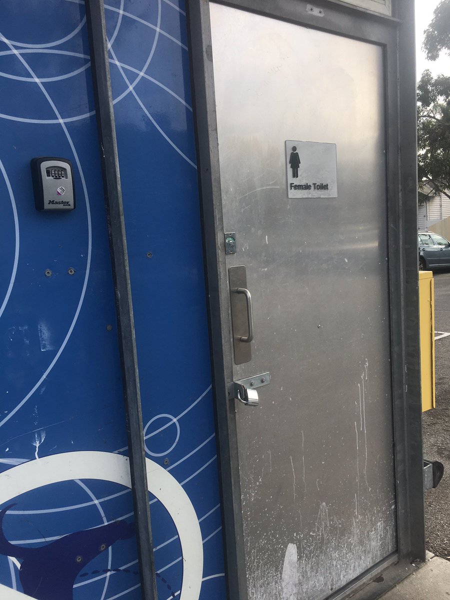Nearest  @cityportphillip public toilets are locked and inaccessible. Where does the council suggest ppl who need to access bathrooms go? Particularly homeless ppl and ppl with small children?
