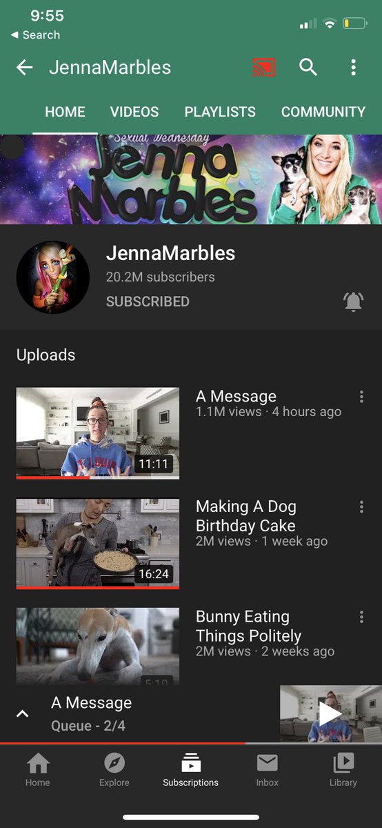 I have SO MUCH respect for this woman right here for her video today. I have been following her since the beginning and she is one of the most sweetest compassionate people on this earth. Thank you for being you <a href="/Jenna_Marbles/">jenna marbles</a>. I love you unconditionally.