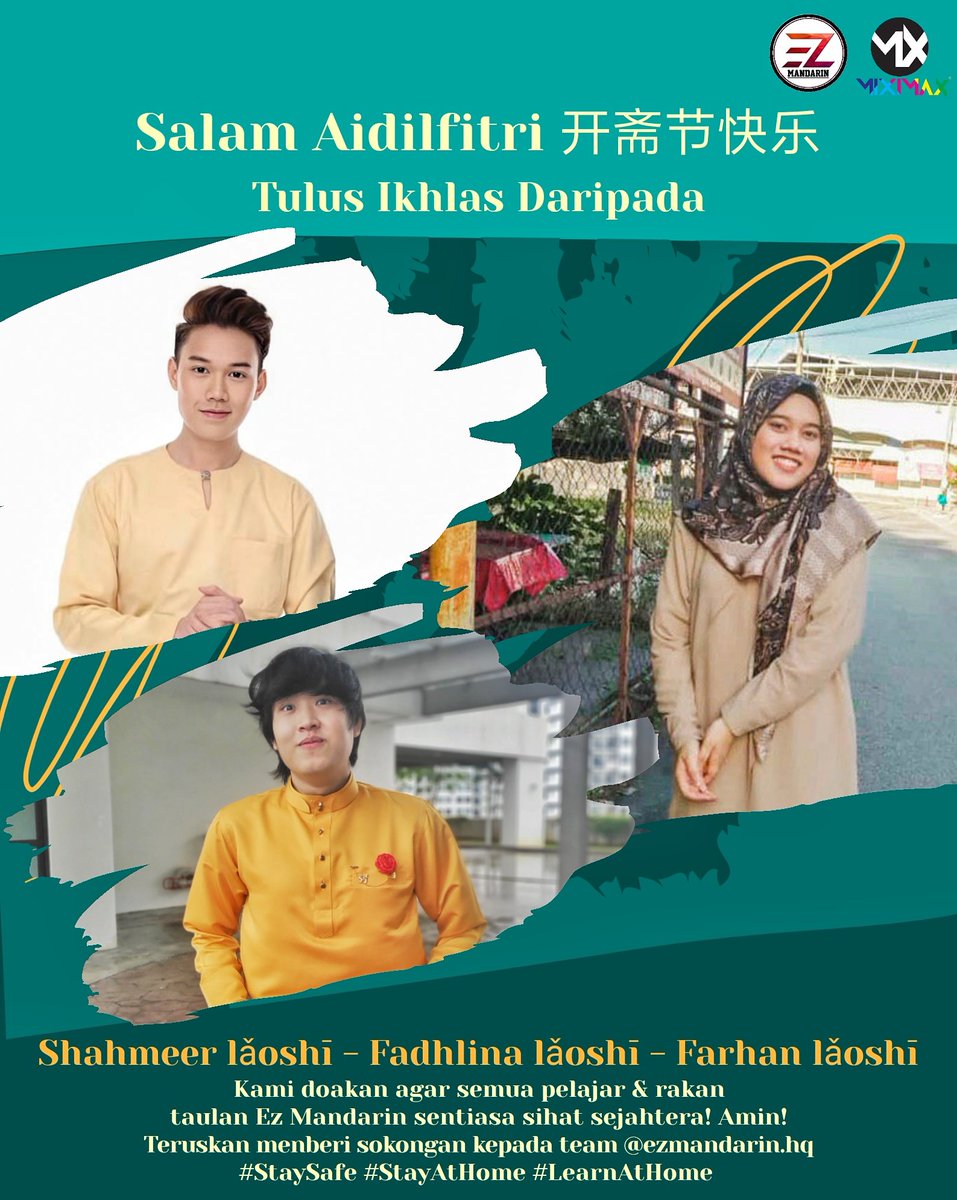 Just nak berkongsi cerita sedikit about my own business &amp; jom support my teachers yg semuanya anak muda 🇲🇾 yg talented, fasih pelbagai Bahasa (ada yg siap boleh cakap Jepun, Korea).

Minta doa &amp; sokongan yg tidak putus-putus drpd u guys yg terbaca post ini! Terima kasih! ☺️🙏