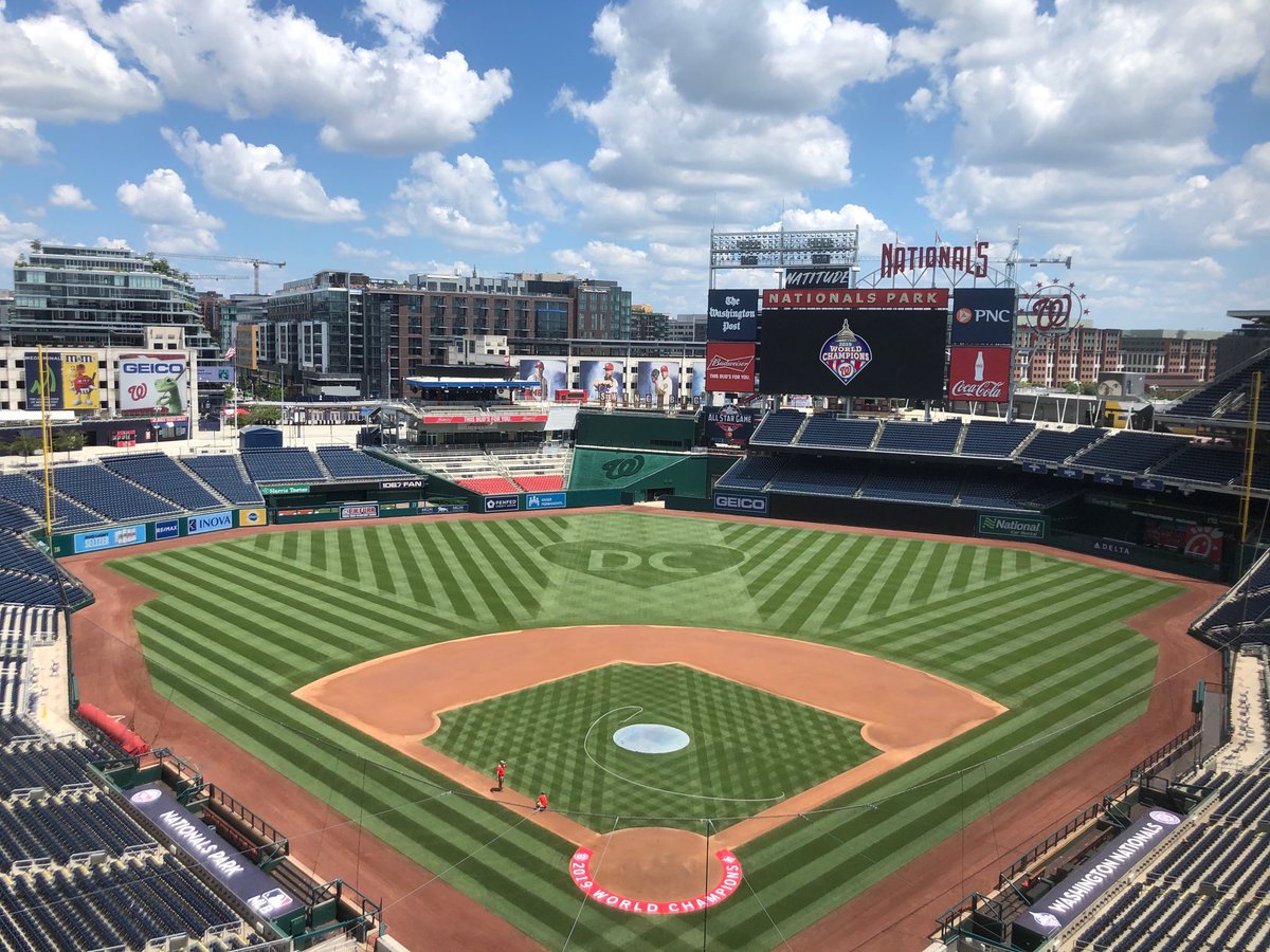 Nationals's tweet image. It’s a beautiful day to play baseball.

#NATITUDE