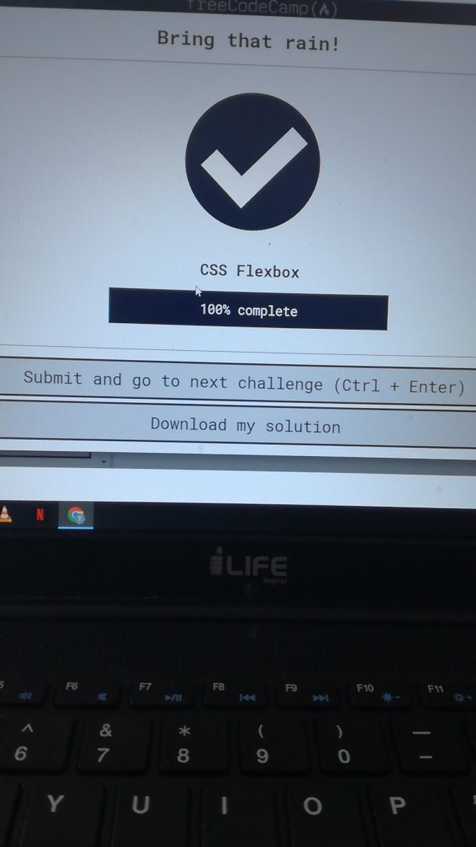 LebetheThato's tweet image. Day 4 of #100DaysOfCode #freecodecamps   flex box section done and dusted .

#CodeNewbie