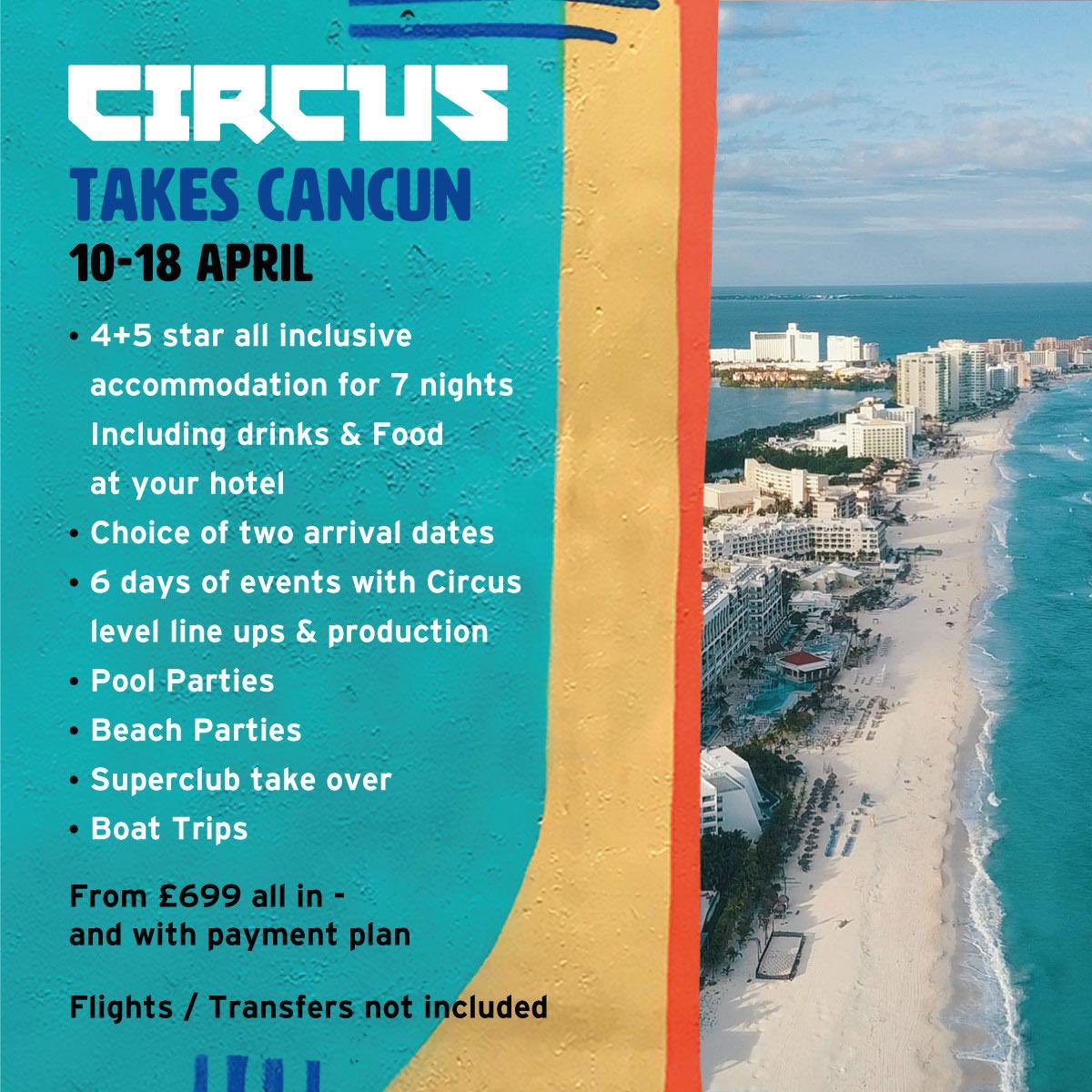 π¨ COMPETITION π¨ @CIRCUSmusic are heading to Cancun! π²π½
To celebrate we are giving away TWO tickets to ANY of their UK or EUROPE gigs!
To enter head to this link - https://t.co/PBpP33sPbK https://t.co/ng5M6I58G6