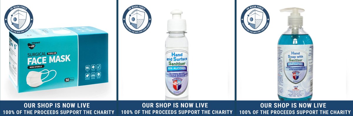 UKMaskForce's tweet image. UK Mask Force is now selling our #certifiedPPE we have been supplying to #frontline health staff. 100% of proceeds go towards the charity #PPE #ukmaskforce #frontline shop.ukmaskforce.co.uk
