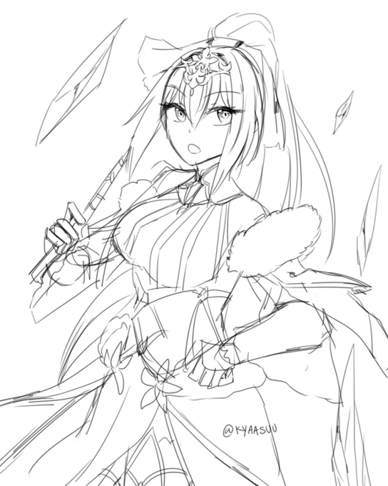 day 141: skadi, because i'm still waiting

#fgo #fatego 