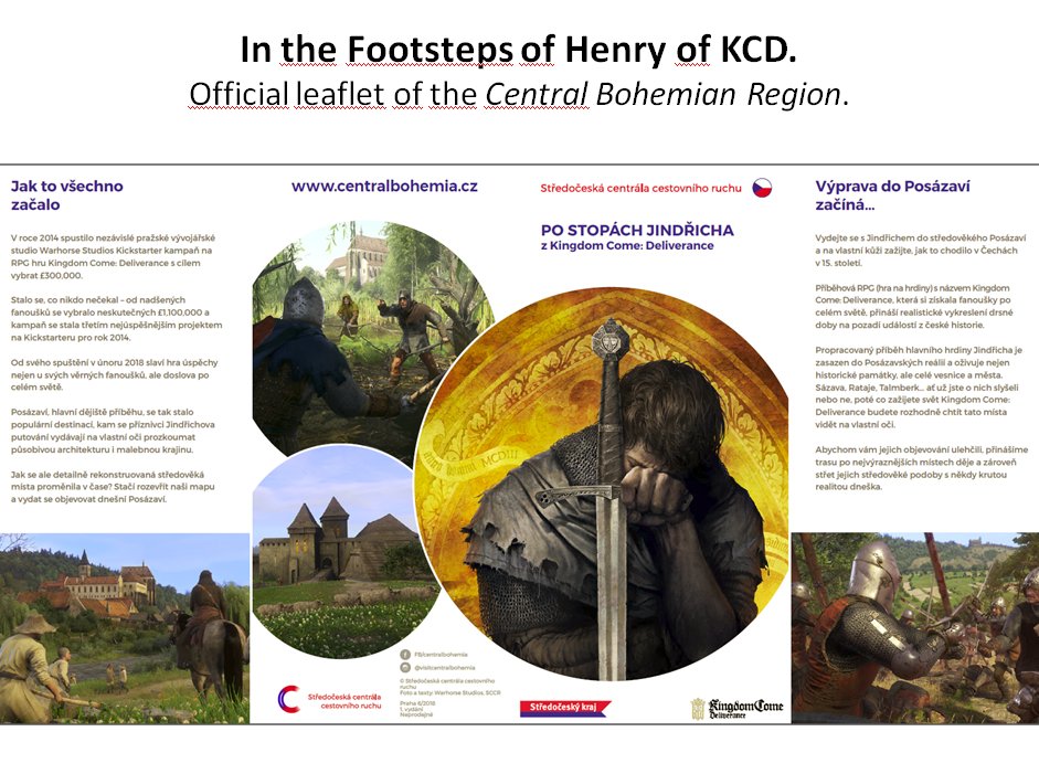 9  #MAMG20 Authenticity paradox gets more prominent in Czech rep. where KCD developer presents the game as promotion of "our history unknown abroad". But 14th and 15th c. are ones of the most internationally researched eras in Czech history, esp. among contemporary medievalist.