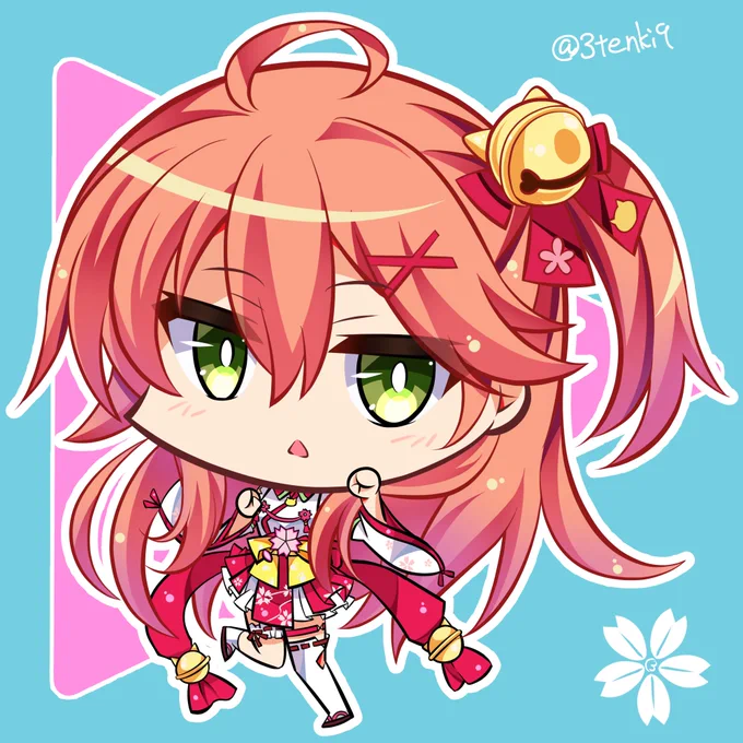 ホロライブSD⑬ さくらみこ #miko_Art 