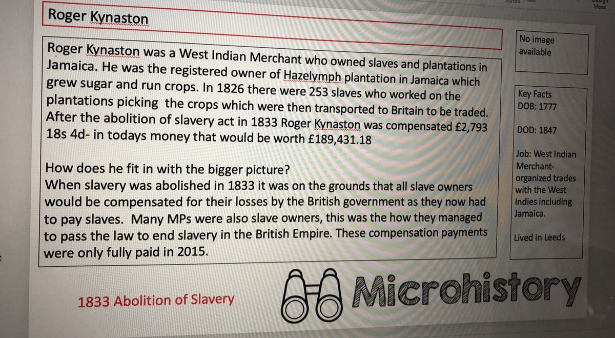 MrsRCliffe's tweet photo. Inspired by @sehartsmith during @TMHistoryIcons on Saturday myself and @oliviatidswell1 have started a department microhistory project! The plan is to build up a bank of local events and local people that can be used in lessons,displays, assemblies 🤞#leedsbased #microhistory https://t.co/7XoPnlz54b