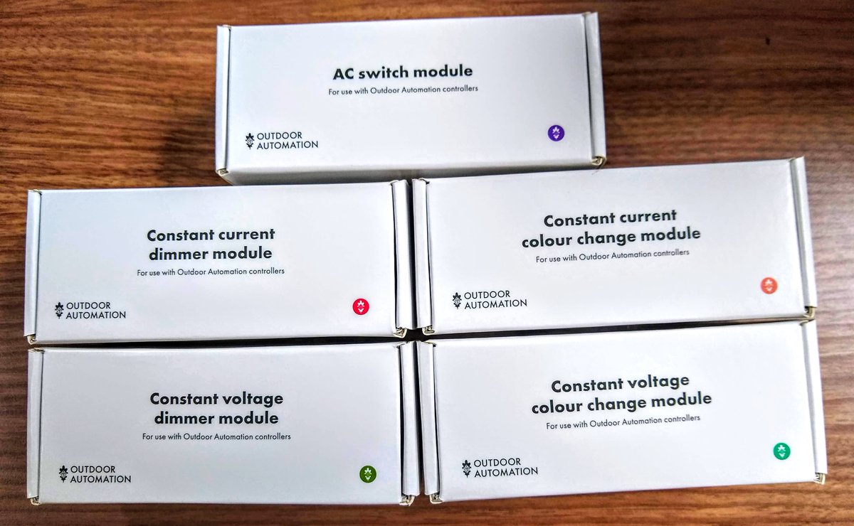 OA_Limited's tweet image. 6 spaces in the box. 5 different types to choose from. Which will you use?
#gardenlights #outdoorautomation #lightingcontroller #AC #constantcurrent #constantvoltage