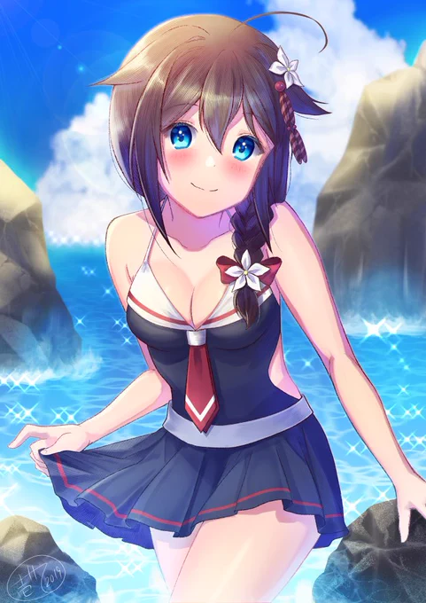 水着時雨過去絵まとめ #艦これ 