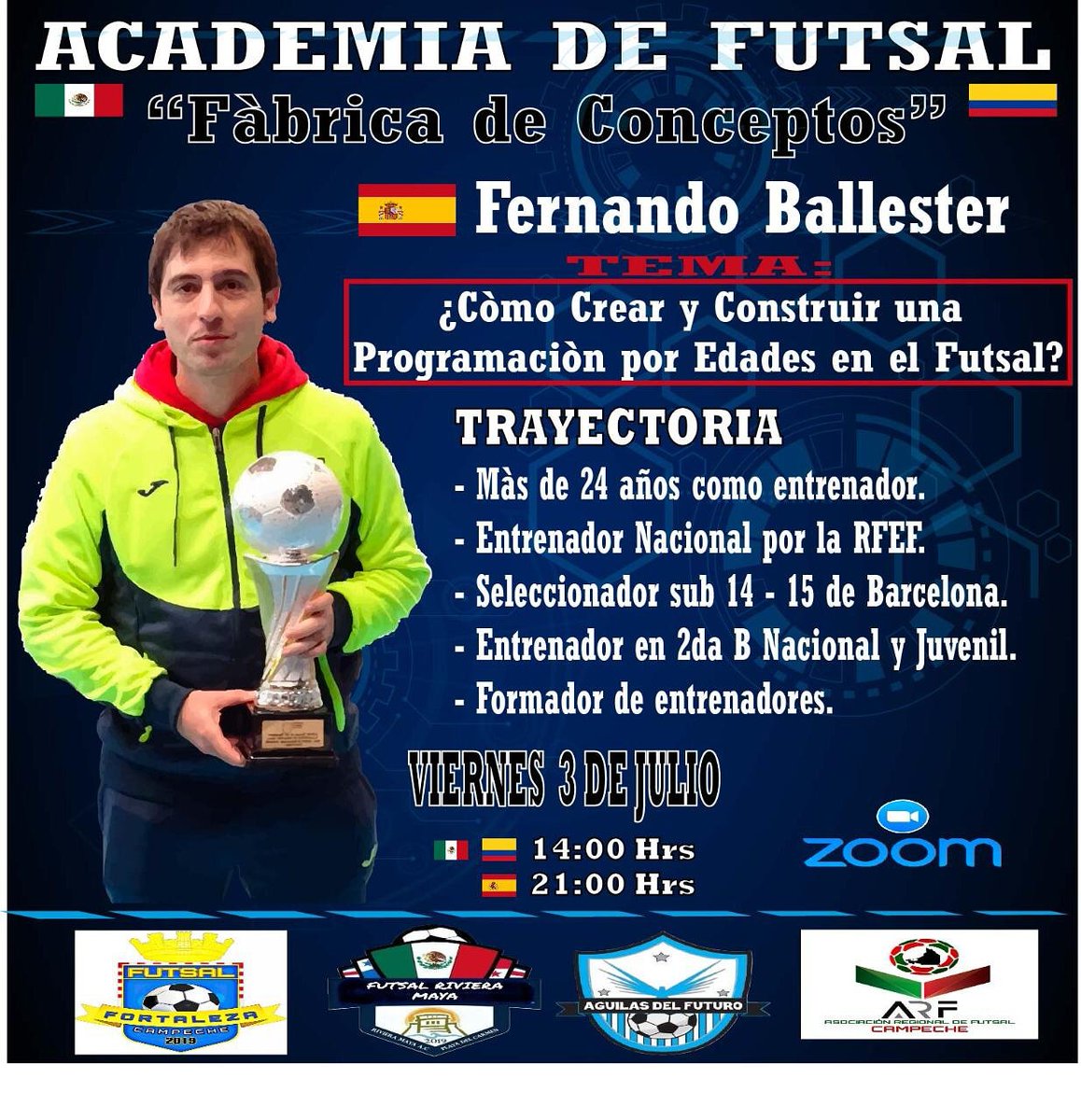 fer_futsal's tweet photo. ¡Hoy os espero para crear y construir futsal JUNTOS! https://t.co/220dqb4DDX