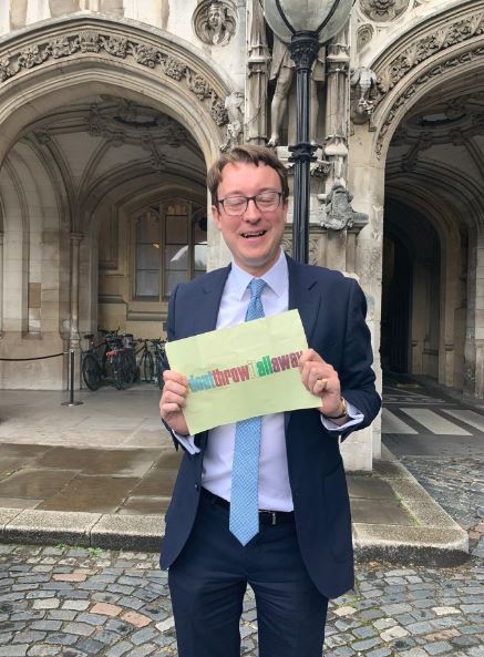 approachtoo's tweet photo. Did you know 7.6 million drivers admit to littering from their cars. Message from Charlotte the Ferryhill &amp; Chilton's Ambassadors, please stop! 
Thank you to @SimonClarkeMP Minister for Communities for his support &amp; @PaulHowellMP for giving the Ambassadors a voice in Parliament. https://t.co/Xhj9Zxk97y