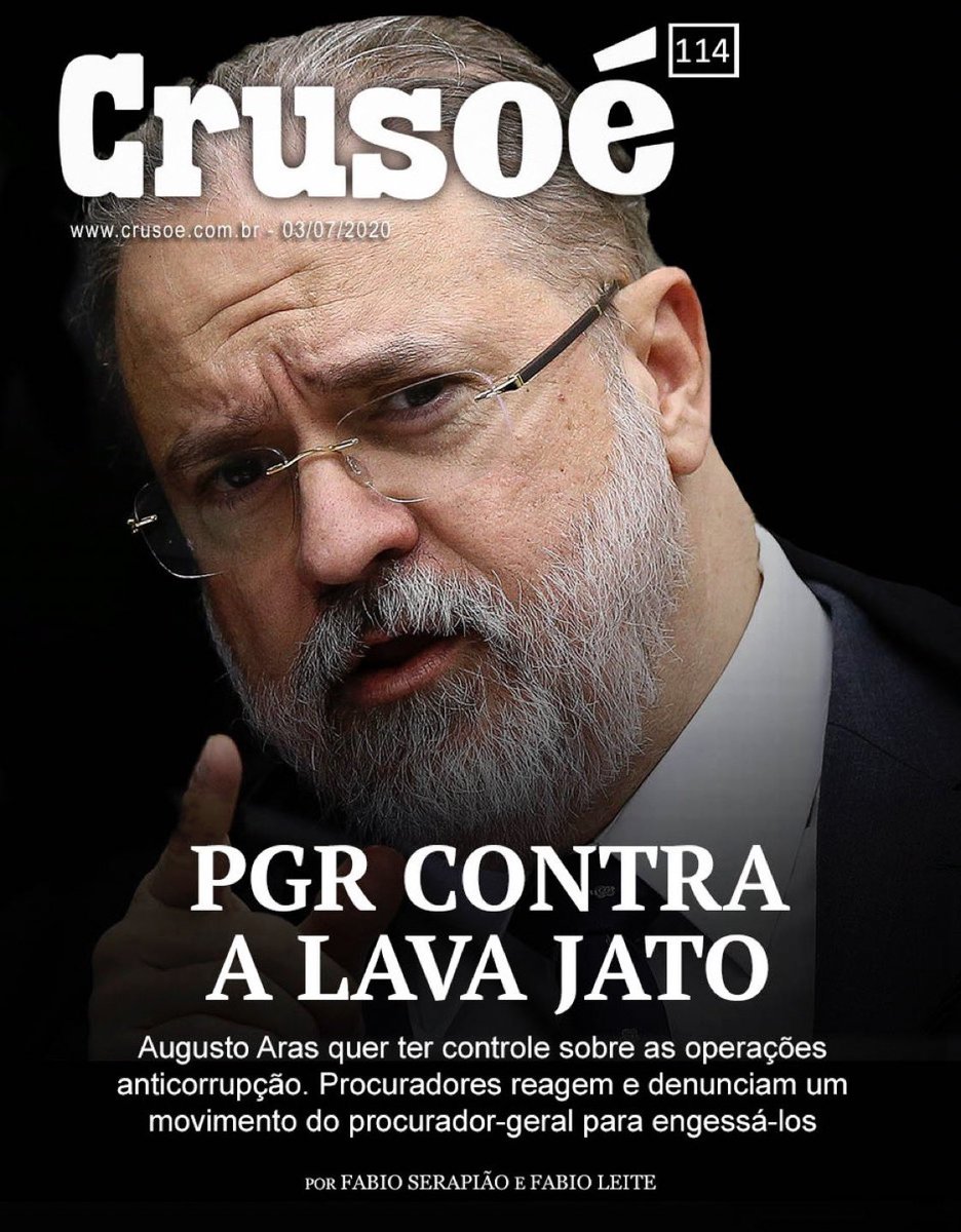 Felipe Moura Brasil on Twitter: "É a capa da Crusoé. “O poder ...