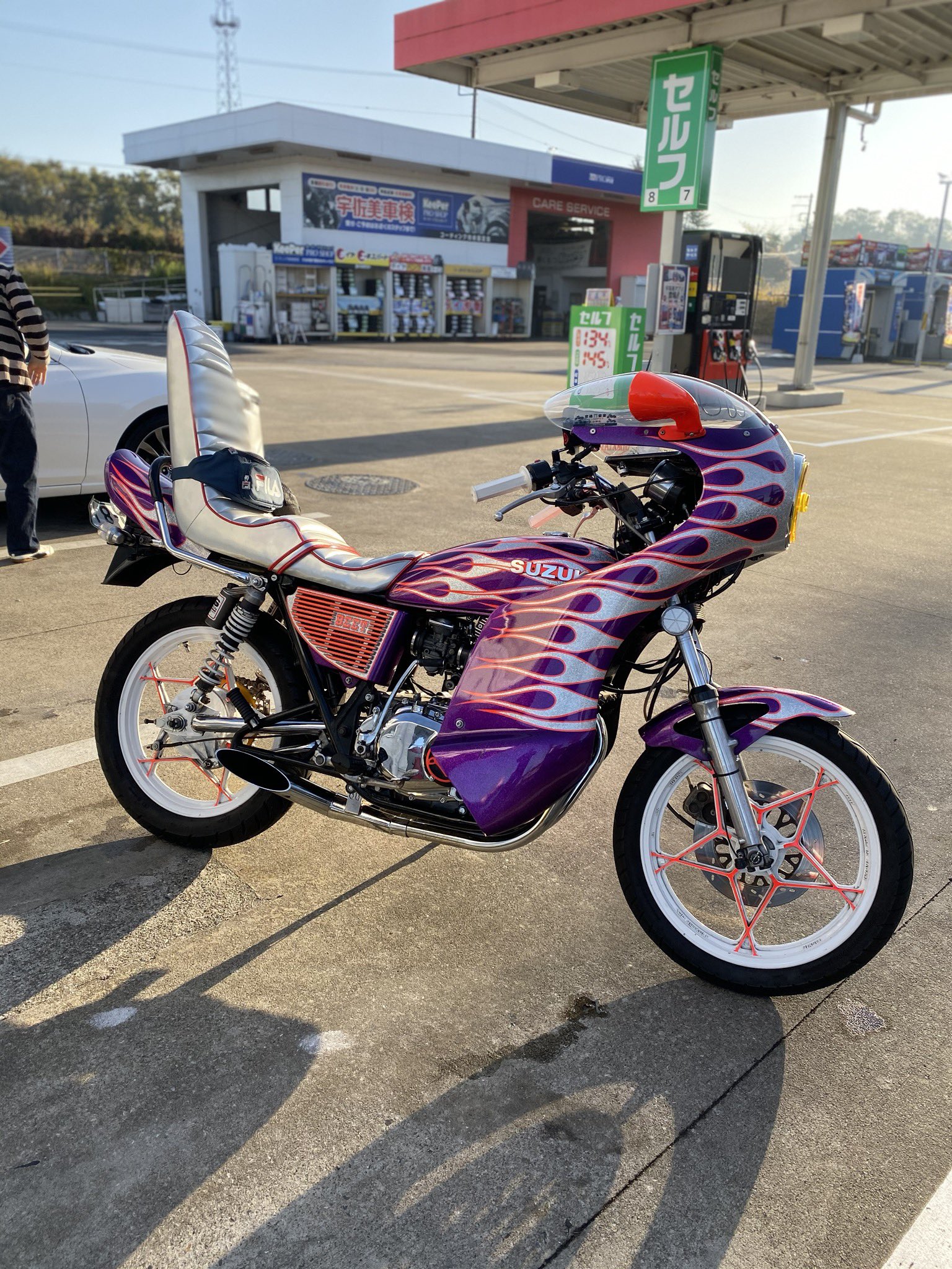 ムラセテール　gs400 GS400 角刈りテール当時物BEET ムラセ