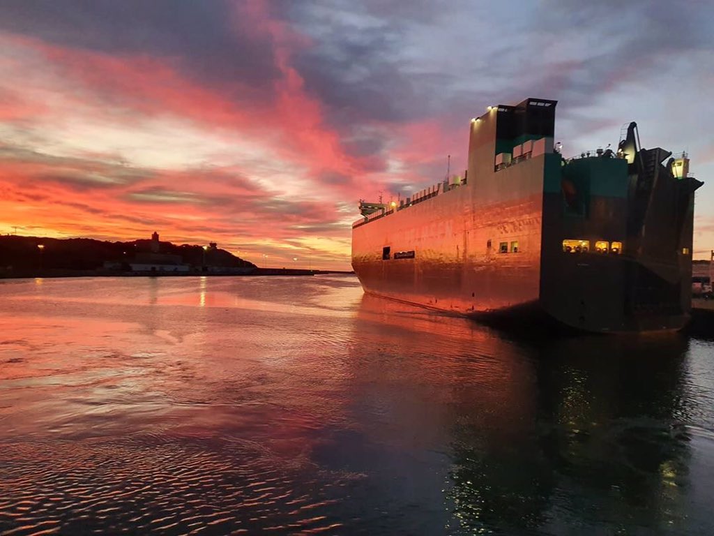 Tourism_gov_za's tweet photo. #FridayVibes RT @iLuvEastLondon: East London mornings at our Harbour are truly a sight 🥰🇿🇦☀️
Image via @EastLondon_Pilot (@instagram)
#EastLondon #iLoveEastLondon #EasternCape #SouthAfrica #VisitEC #ShotLeft #AdventureProvince #TourismStrong #meetsouthafricaLATER https://t.co/T5eYZTvsTi